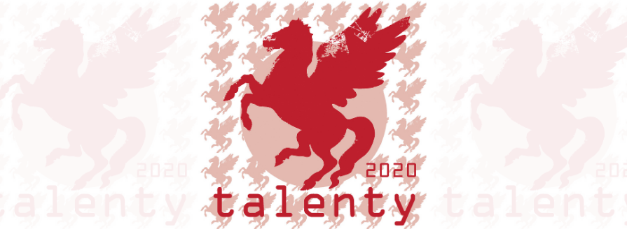 Logo Eliminacji Gminnych XX Festiwalu Artystycznego TALENTY 2020
